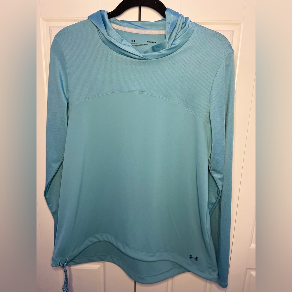 Under Armour Women's Light Blue Hoodie